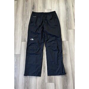 The North Face Men's Size Large Venture HyVent 2.5L Black Waterproof Rain Pants